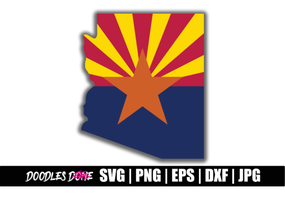 Azusa Flag Graphics for Crafts and Branding