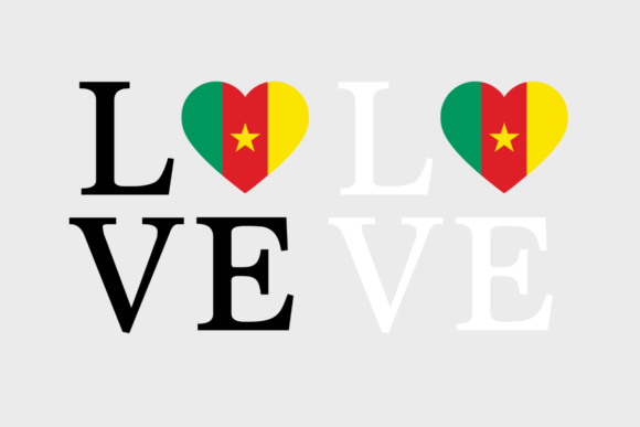 Cameroon Flag Graphic for Crafts and Design