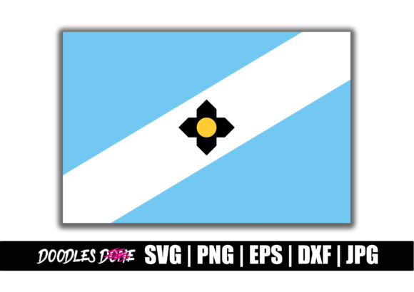 Madison Wisconsin Flag SVG