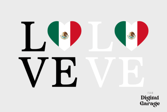 Mexico Flag, Love Mexico SVG PNG Review